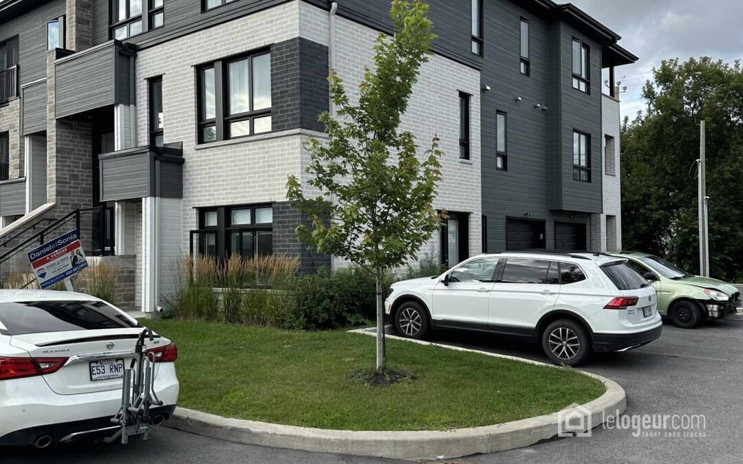 À louer – 4 ½ lumineux à Ste-Dorothée, Laval – 3e étage avec balcon et stationnement