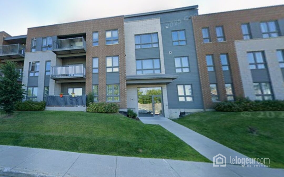 Appartement à louer Terrebonne, 5 ½, 3 chambres, condo moderne, stationnement intérieur, ascenseur, air climatisé, wifi inclus, proche services, grand balcon.